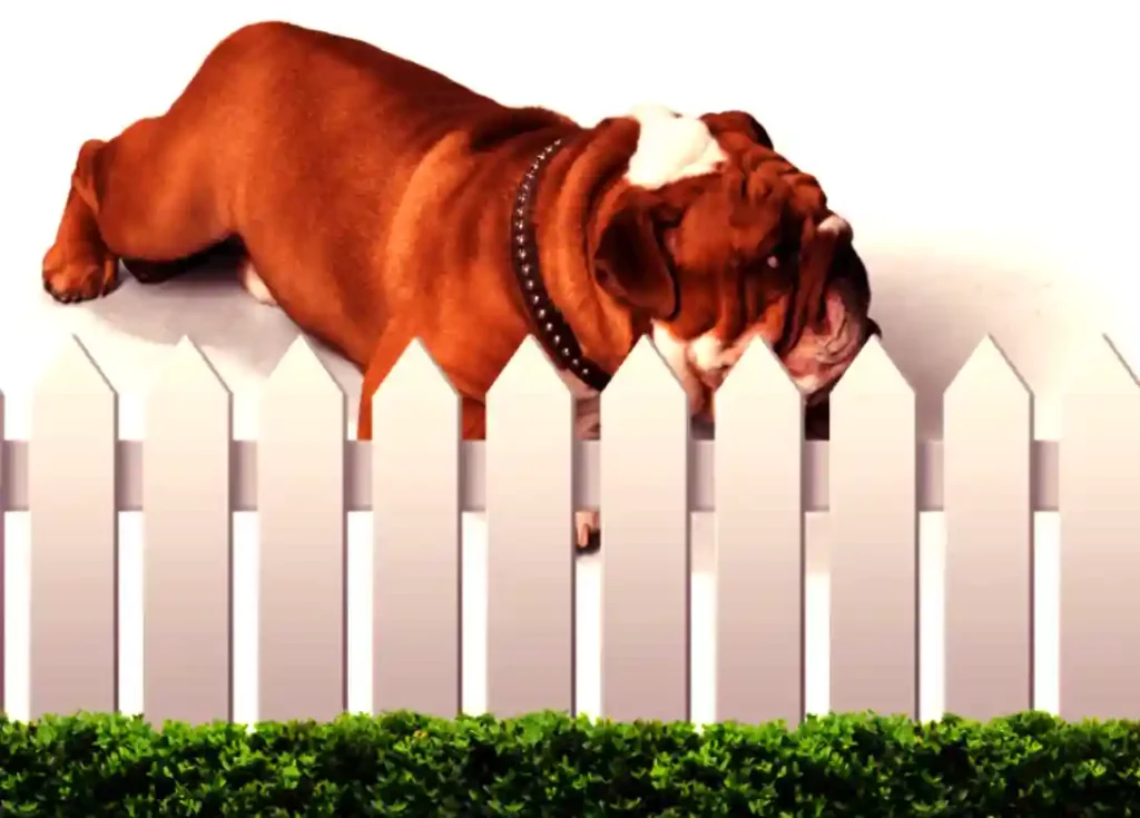 How to stop dogs from digging under the fence?