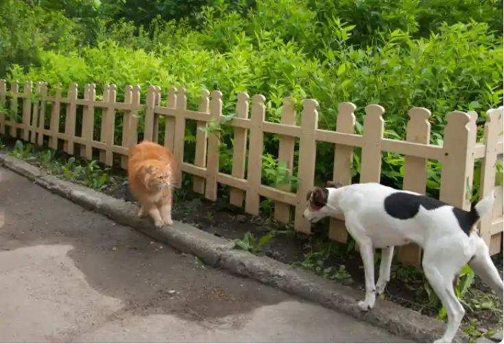 Are Cats Scared Of Dogs Barking