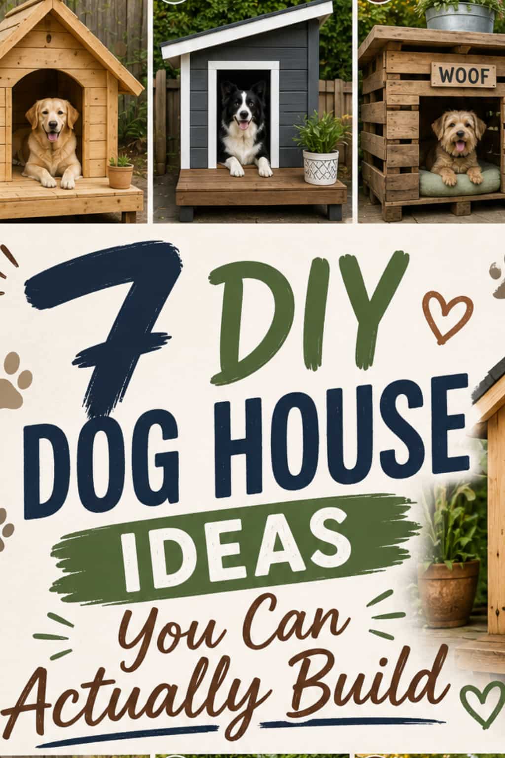 7 DIY Doghouse Ideas You Can Actually Build 1 7 diy doghouse ideas you can build