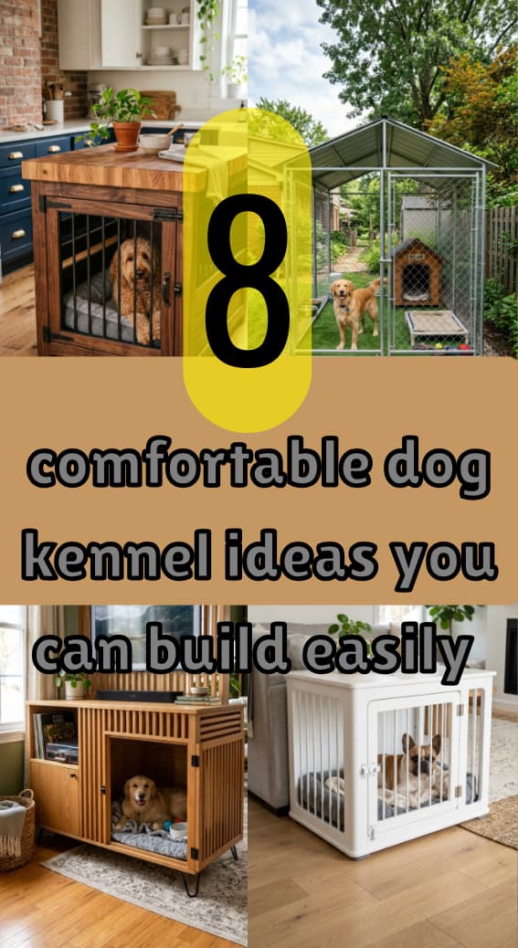 8 comfortable dog kennel ideas you can build easily 1 8 comfortable dog kennel ideas you can build easily