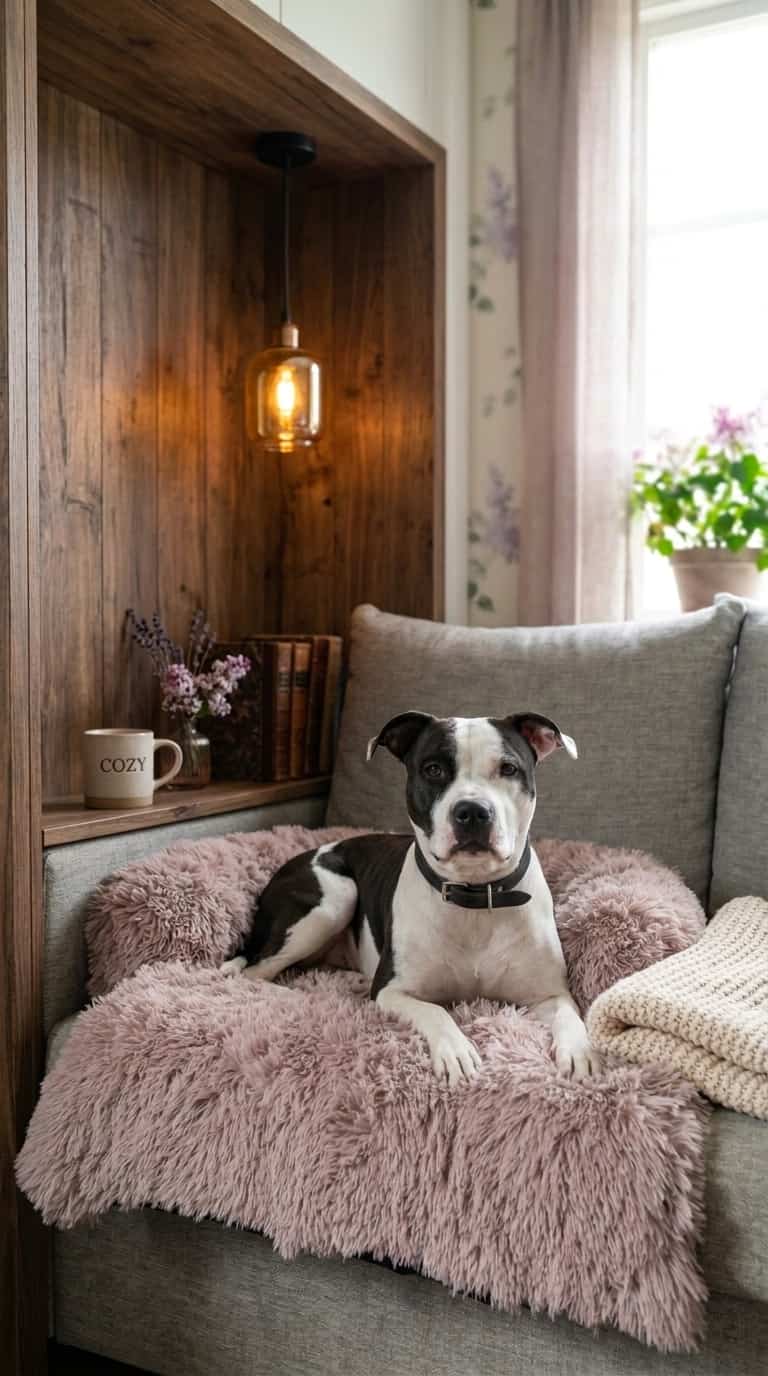7 Best dog bed ideas next your bed 8 Cozy sofa nook plush blanket