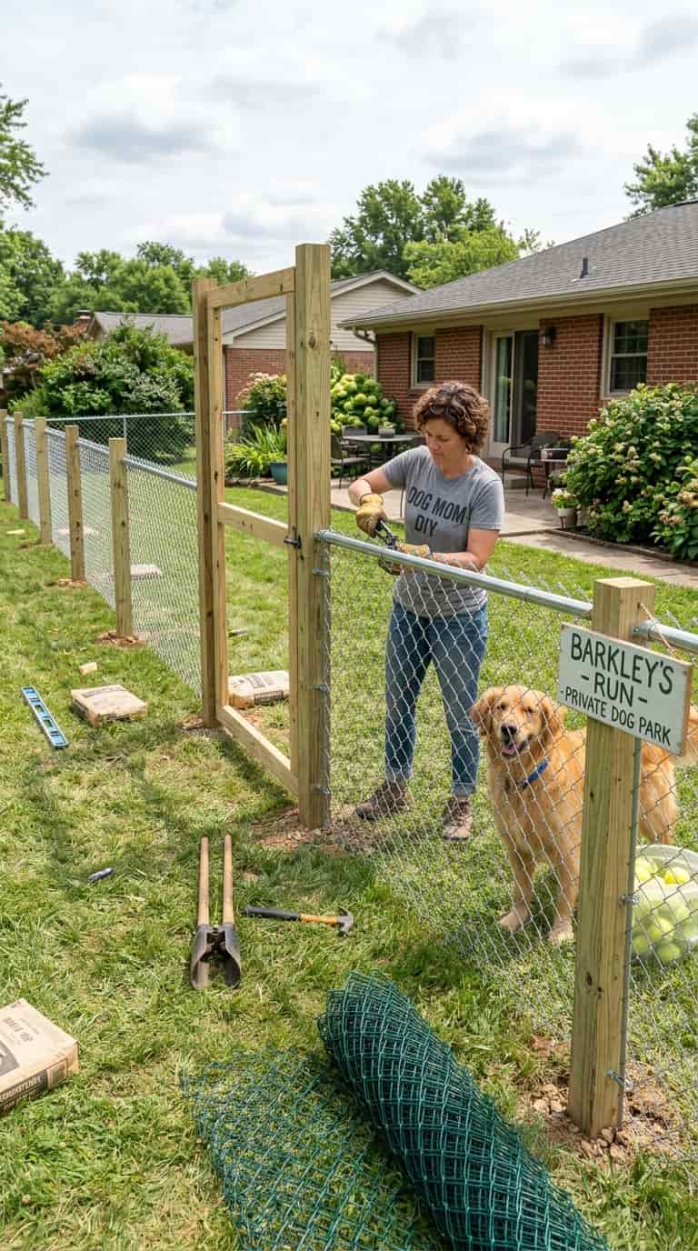 7 Dog Fence Ideas for your backyard 7 DIY Dog Park-Style Run Fence