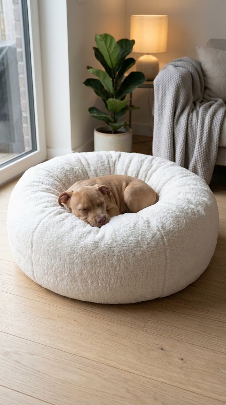 7 comfortable DIY dog beds you can build on a budget 7 DIY Fluffy Cloud dog Bed