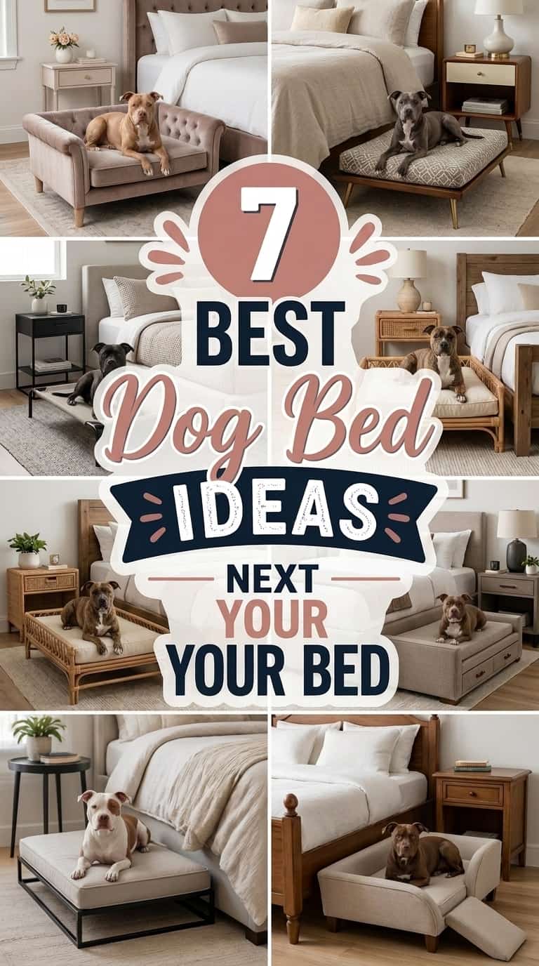 7 Best dog bed ideas next your bed 1 Dog bed ideas next bed