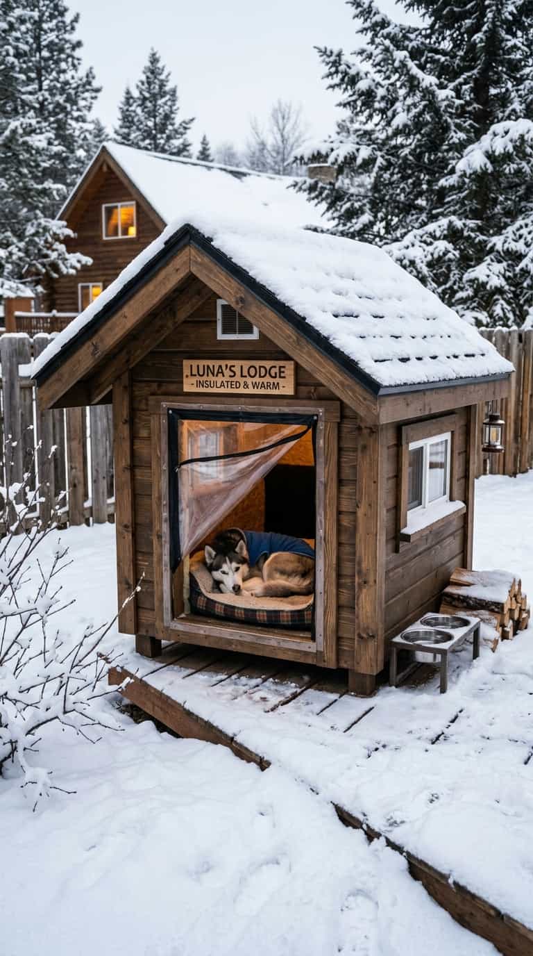 7 DIY Doghouse Ideas You Can Actually Build 5 Insulated Winter Doghouse