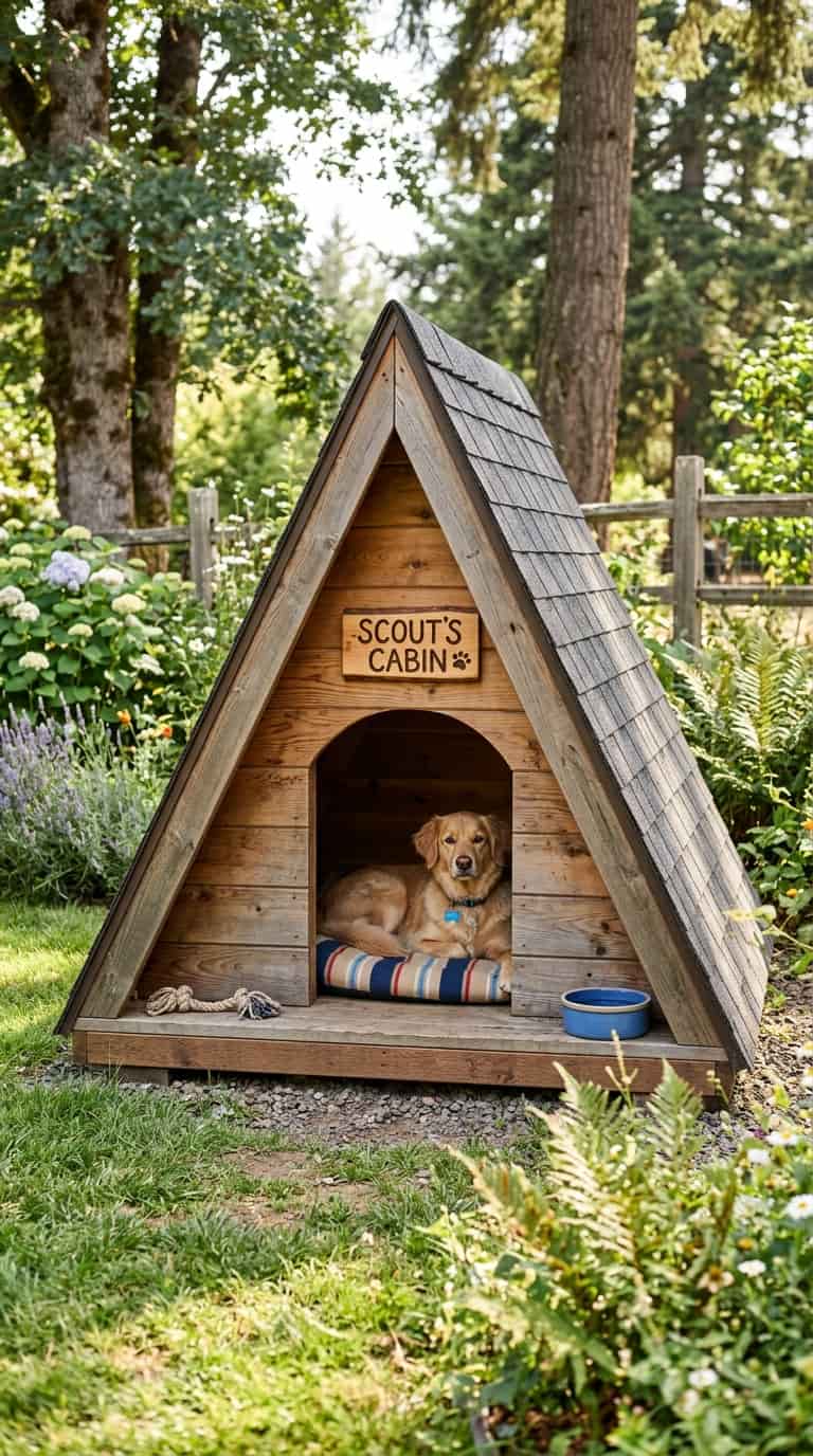7 DIY Doghouse Ideas You Can Actually Build 2 Simple A Frame Doghouse