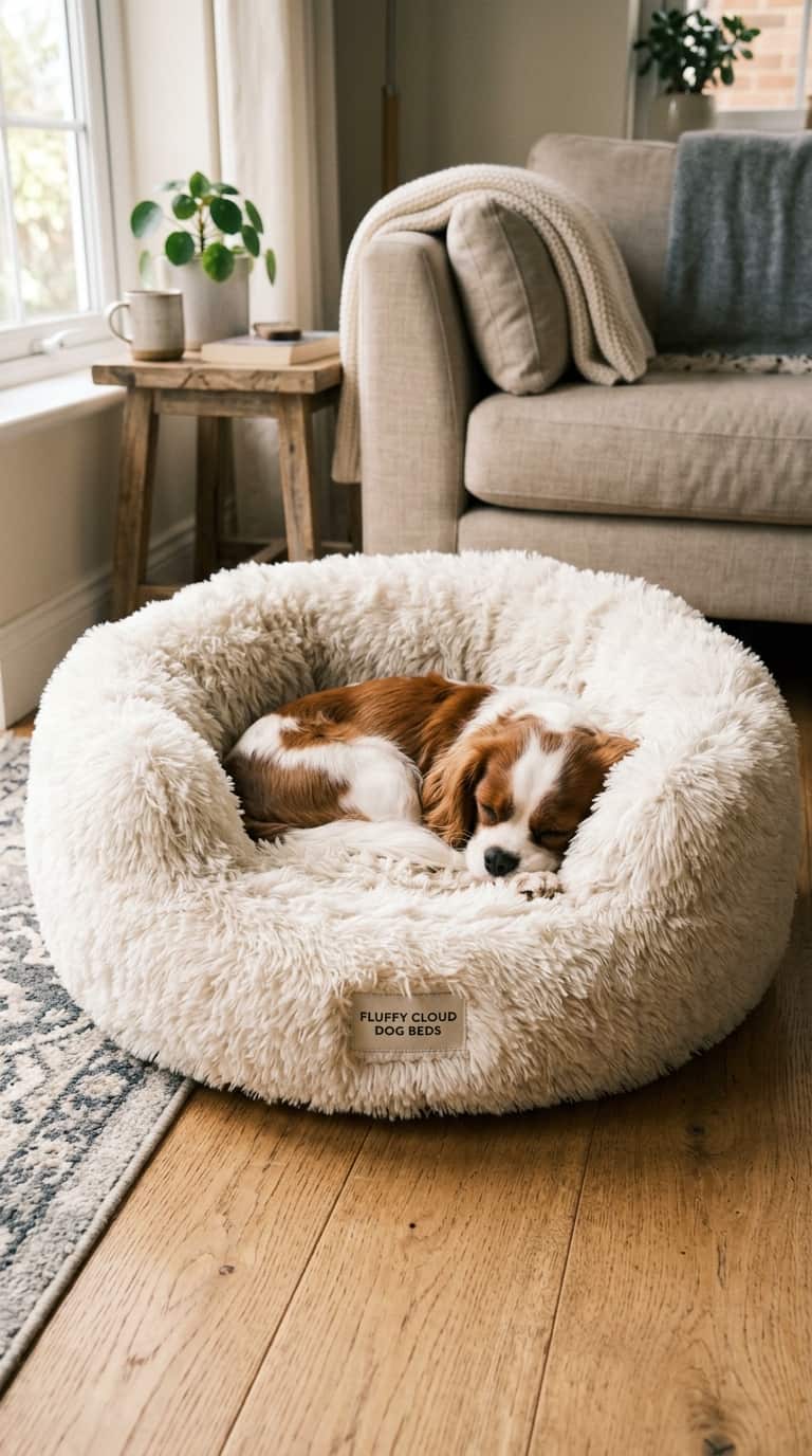 7 comfortable DIY dog beds you can build on a budget 6 The Fluffy Cloud dog Bed